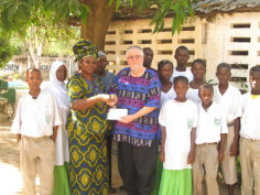 German organization gives 5,000 Euros to Sukuta Upper Basic School