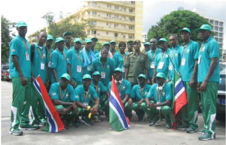 Gambia miss quarterfinal place