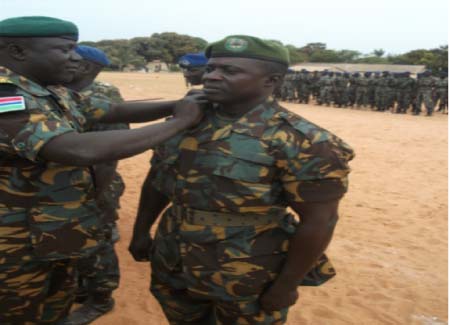 Fajara Barracks holds annual decoration ceremony