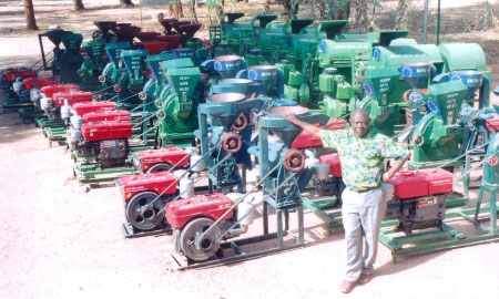 GEAPP commissions agricultural farm implements