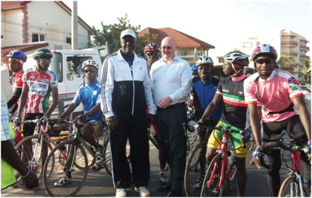 Gambian cyclists off to Nigeria for ECOWAS Cycling Tour