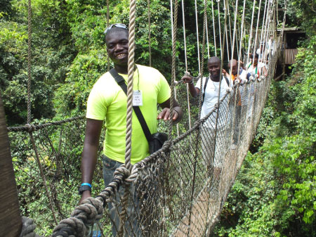 Agricultural Spectrum: Explores Kakum National Park in Ghana, home to African animal species  