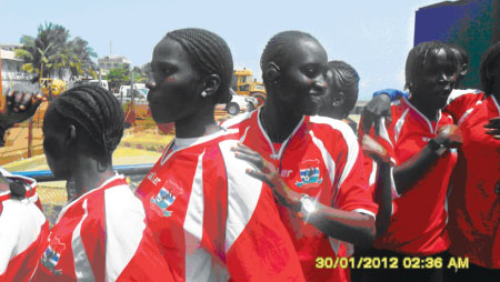 Gambia U-17 Women return from Tunisia