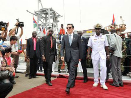 ROC President visits Navel Fleet, RVTH