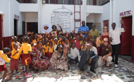 officials of Budapest-Banjul Cultural Bridge visit The Gambia