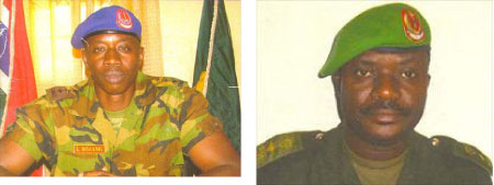 Four military officers redeployed to foreign service, after Serign Modou Njie, Yankuba Drammeh