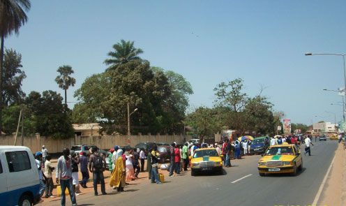 Commuters stranded as fuel shortage hits town