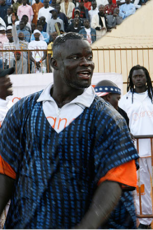 Eumeu Sene visits Ebo Town
