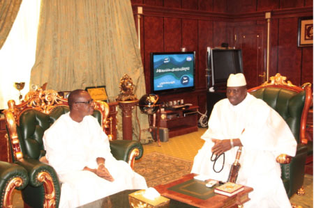 Outgoing Senegalese ambassador bids farewell to President Jammeh