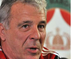 Morocco Coach Gerets slams Central Referee in Gambia draw