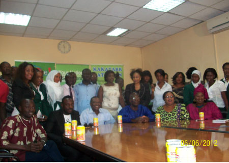 Nollywood actor Jim Iyke visits Gamcel