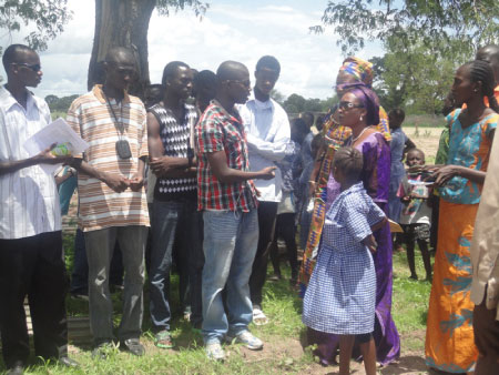 Ding Ding Bantaba Telefood project launched in Sangajorr