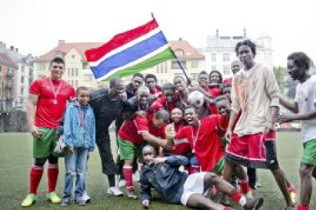 Gambian team in Bergen receive gold