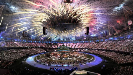 Spectacular opening to London 2012