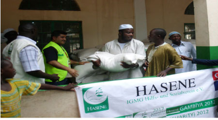 German organisation supports needy