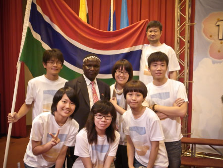 Taiwan youth ambassadors arrived in The Gambia