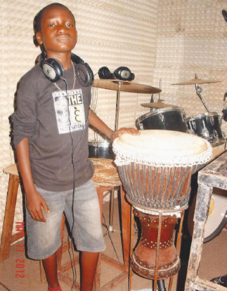 Youngest Gambian drum player makes waves