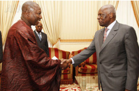 Angolan President analyses relations with Gambia