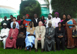 high commissioner morley posed with participants