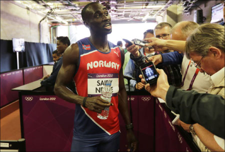 Former Gambian sprinter out of London Olympics