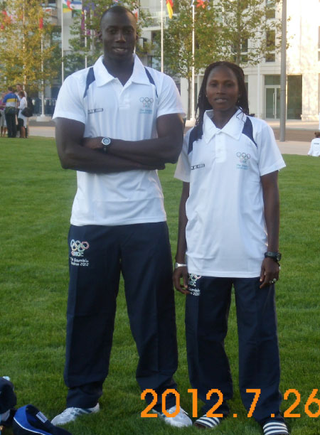 Gambian duo set for Olympic debut