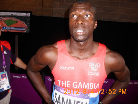 History-making Suwaibou Sanneh into 100m semis