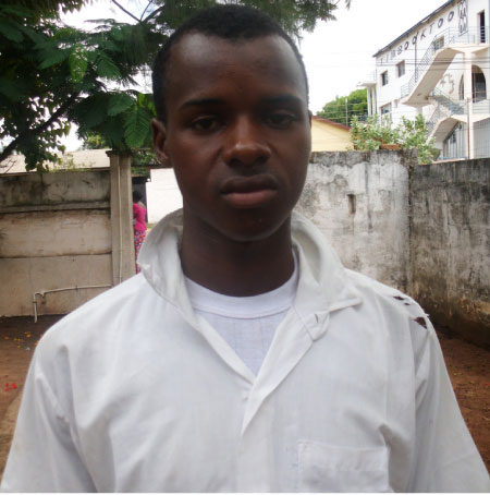 Student seeks support to continue his education to grade 10