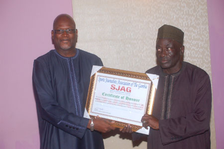 Dodou Joof (Alias Capi): SJAG’s contribution to Sports Award recipient