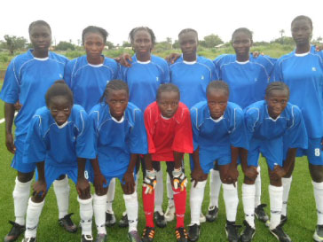 Gambia Women U-17 arrive in Baku