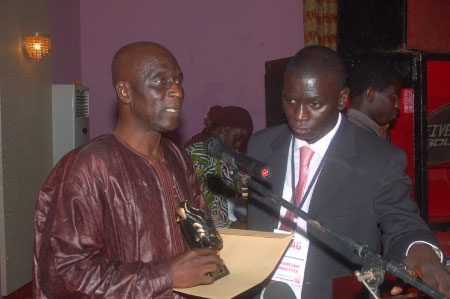 Musa Njie is recipient of SJAG ‘Contribution to Sports Award’