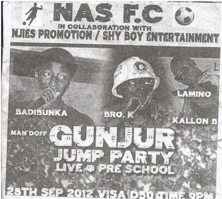 Njie’s Promotion to stage musical show in Gunjur