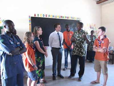UK Scout Group visits Soma to deepens relations