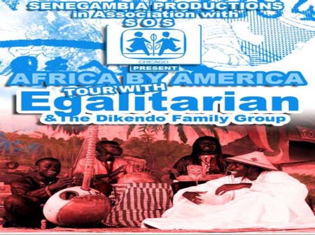 Egalitarian, Dinkendo Family Band to stage concerts in USA