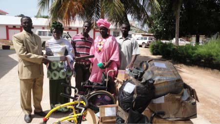 Boost for Gambia Red Cross Society