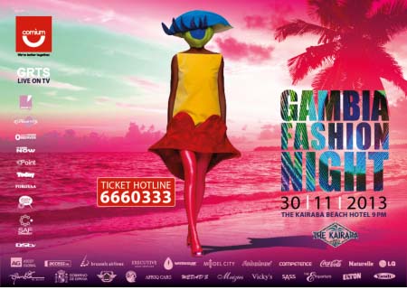 Gambia Fashion Night to shake Kairaba Beach Hotel tomorrow