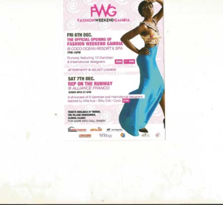 Fashion Weekend Gambia to hit soon