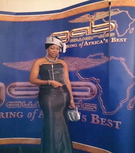 Gambian actress honoured with GAB award