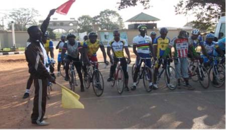 Gambian cyclists leave for 3rd ECOWAS cycling tour