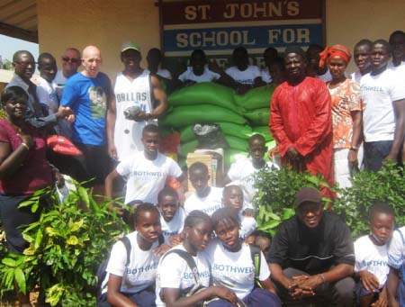 Project Gambia People Feeding People boosts St. John’s School with food items