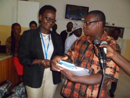 UNICEF hands over materials to NaNA, Ministry of Health 