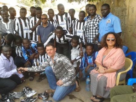Buster’s family donates sports materials to Fajikunda