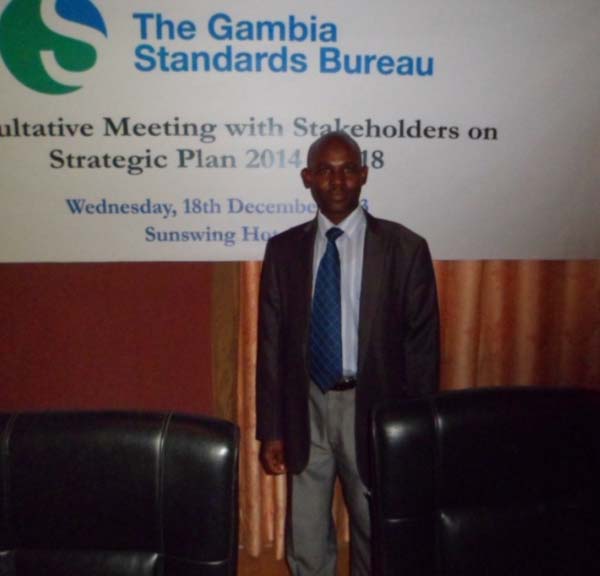 Gambia Standards Bureau develops 5-year strategic plan