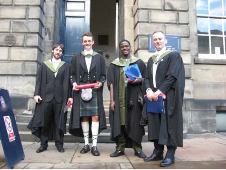 Gambian Chevening scholar graduates with Master’s degree in UK