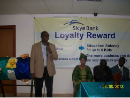 Skye Bank holds loyalty reward draw