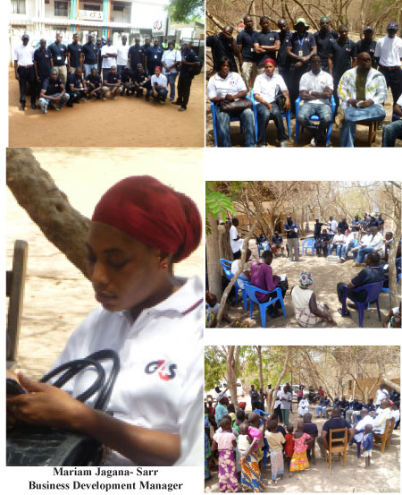 G4S Secure Solutions (Gambia) embarks on tree planting exercise at Tumani Tenda camp