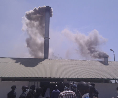 Gambia destroys over two tonnes of seized cocaine