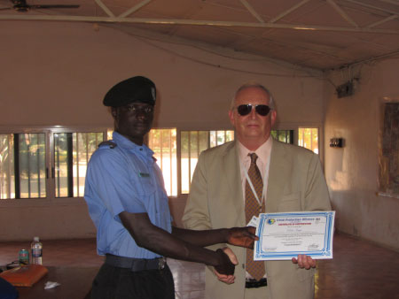 UK High Commissioner congratulates Gambian security forces on child protection training 