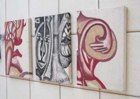 Art exhibition at Alliance Franco