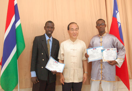 Two win Taiwanese Ambassador’s achievement prize