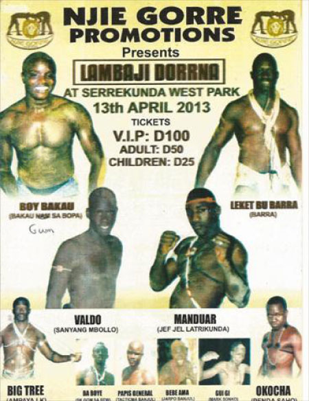 Leket Bu Barra wins Njie Goree Promotion Grand combat
